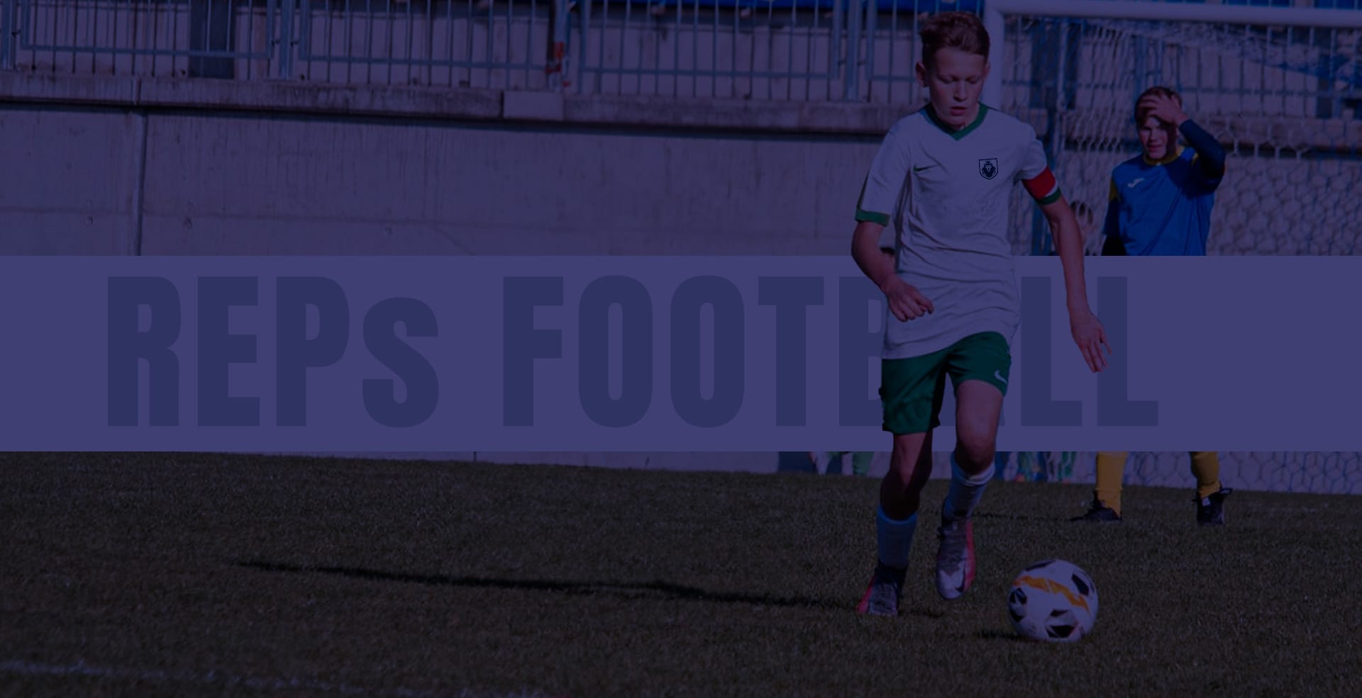 Reps Football BG image of player playing football